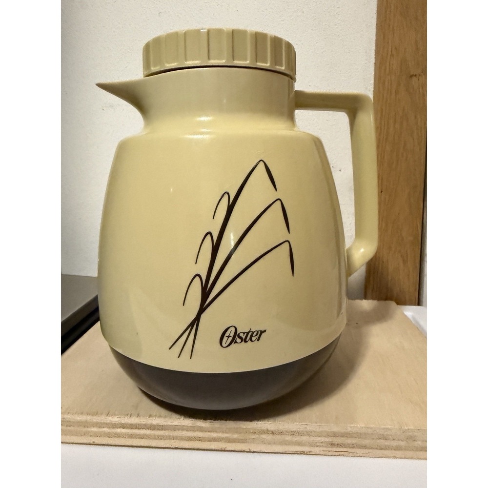 VINTAGE OSTER 2 QT COFFEE POT TEA CARAFE PITCHER THERMOS SERVER HOT CHOCOLATE
